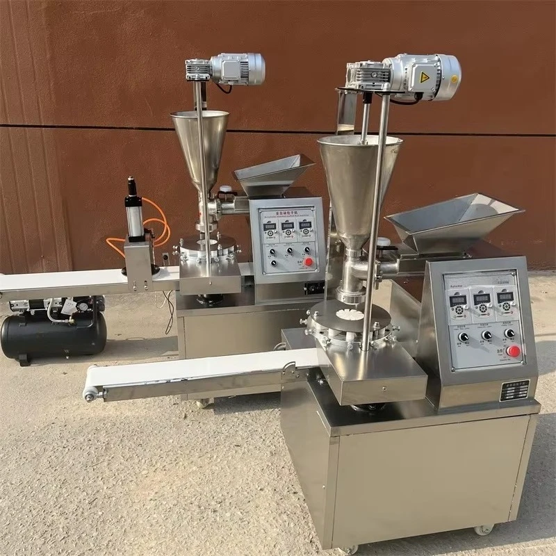 

Commercial Full-Automatic Roll-Type Steamed Bun Machine Breakfast Shops School Canteens Glutinous Rice Dumplings Maker