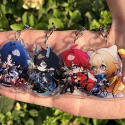 Honkai: Star Rail Luocha Imbibitor Lunae Blade Kafka Seele Cosplay Costume Accessories Anime Game Badge Keychain Pendant Prop