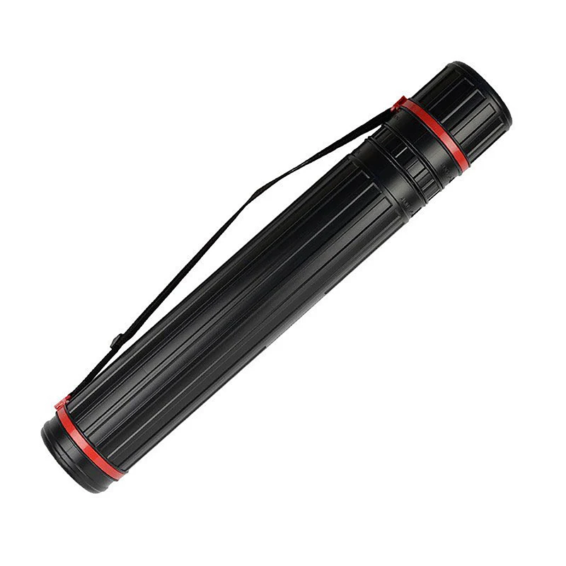 Lightweight Sturdy Portable Drawing Tube Adjustable Shoulder Strap Design Expandable Storage Holder for Outdoor Art Accessories