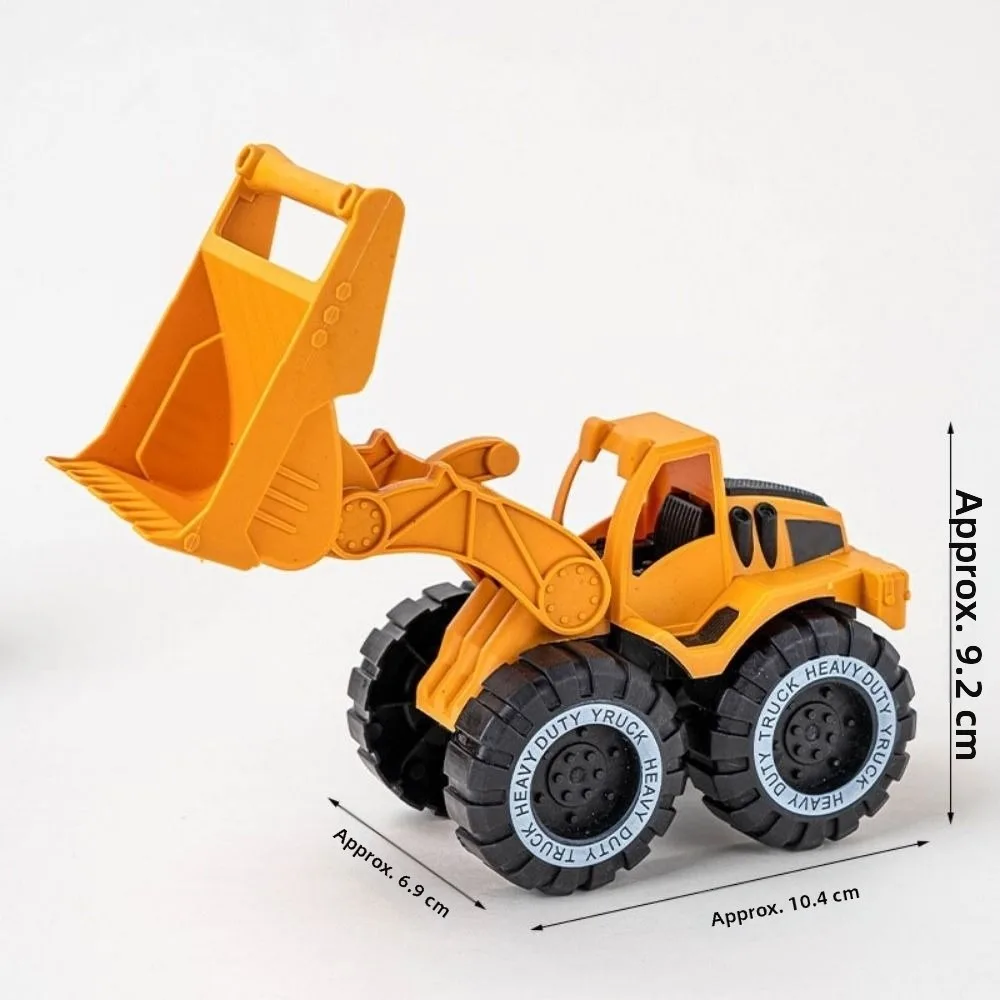 Plastic Engineering Transport Vehicle Toys Drop Resistant 10 Styles Tractor Excavator Bulldozer Children Collection Gifts