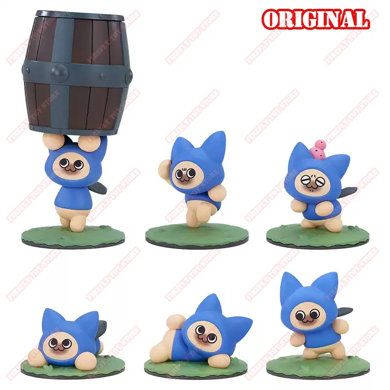 Original Monster Hunter Animations-Spiel Zubehör Spielzeug Felyne Anime Action-Modellfiguren Sammlung