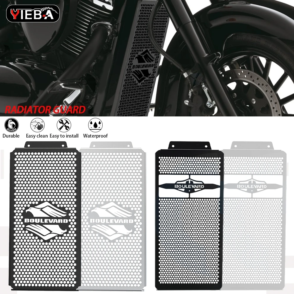 

INTRUDER M800 Motorcycle Radiator Guard Grille Cover Protector For Suzuki VL800 INTRUDER C800 BOULEVARD C50 VZ800 BOULEVARD M50