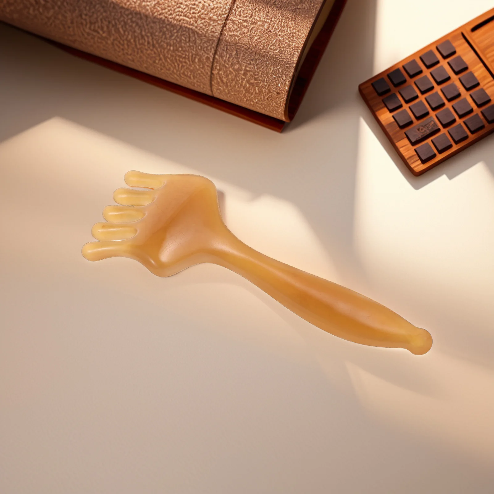 

Five-Claw Resin Scalp Massage Comb Portable Spa Tool Relaxation Head Neck Body Massager Gua Sha Manual Scratcher