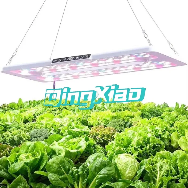 Full Spectrum Quantum Board LED Grow Light Dimmable Hanging Lamp For Indoor Greenhouse Seedling Flower Succulent And Vegetable