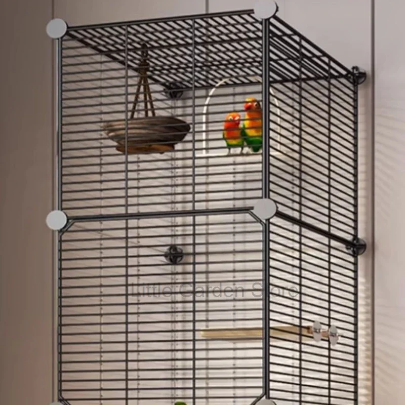 Rat Accessories Parrot Bird Cage Aviary Rabbit Courtyard Bird Cage Habitat Speciality Jaula Decorativa Pet Products RR50BC