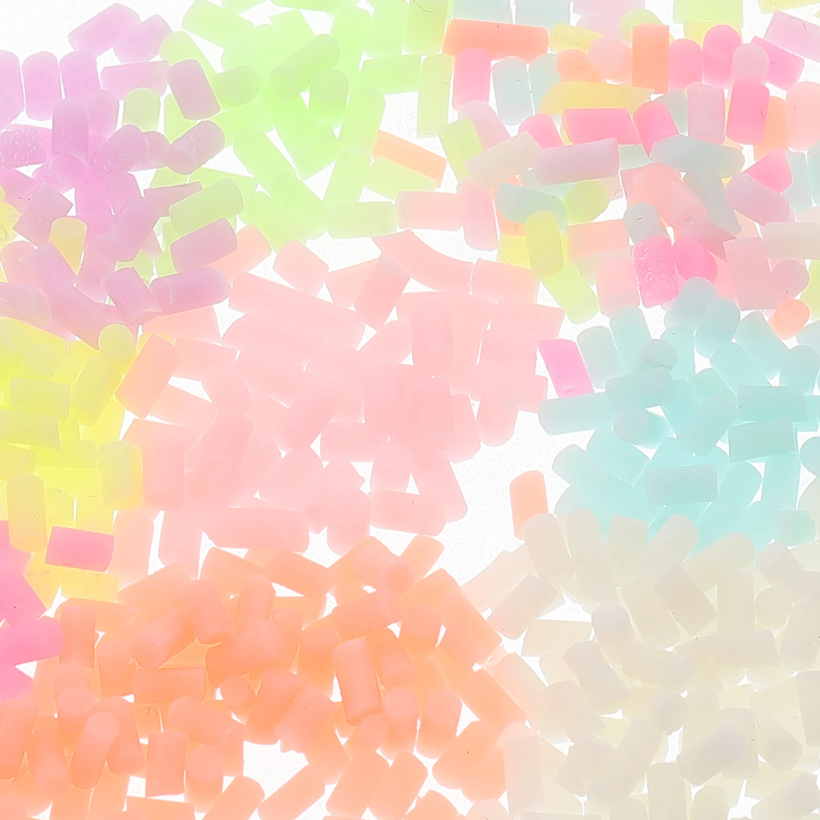 9 пакетов, посыпка из полимерной глины, украшения «сделай сам», светящийся в темноте чехол для телефона, глиняные подвески, искусственные конфеты, посыпает, миниатюрное ремесло