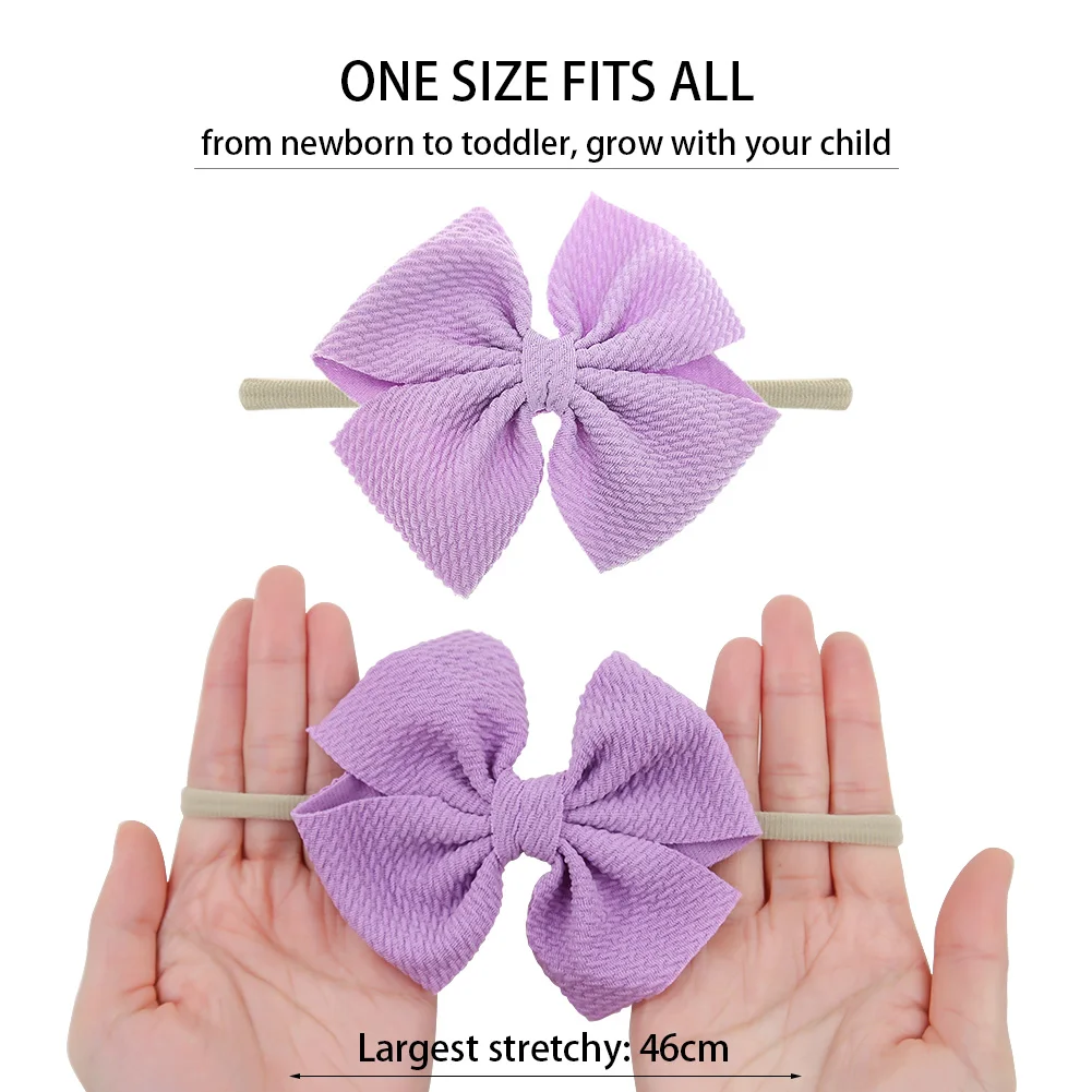 2 pz/set Rainbow Baby occhiali da sole Bullet Bow fasce per capelli in Nylon elastico bambini ragazzi ragazze occhiali da sole carini puntelli fotografici