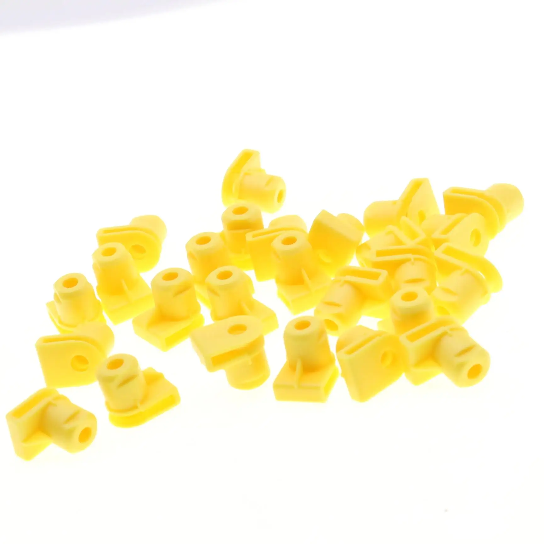 30 Pcs Bumper Cover U-Nut Screw Grille Retainer For BMW 330i 328i  328d  M3  740i  650i 07-14-7-212-877 Yllow Nylon Fastener