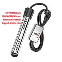 110V 220V  Electric Heater Boiler Water Heating Element Portable Immersion Suspension Bathroom Swimming Pool water heater