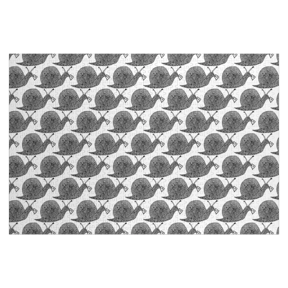 Snail Mail Jigsaw Puzzle Baby Toy Baby Wooden Scale Motors Customizable Gift Puzzle