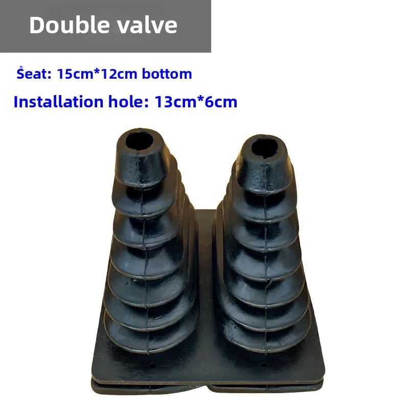 غطاء غبار الرافعة الشوكية، رافعة تروس، مقبض صمام متعدد الاتجاهات، أكمام مطاطية من جلد الغبار