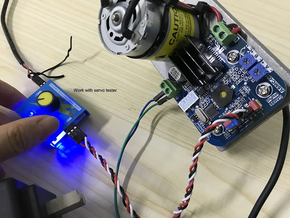 ASMC-05A 12V ~ 24V 110kg.cm Servomotore robot a coppia elevata Manipolatore robotico di grandi dimensioni ASMC-04A aggiornato per barca quadricottero per auto RC