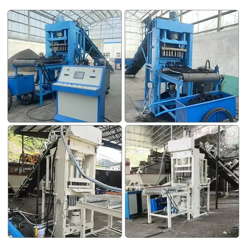 2026New Type Cube Shape Shisha Charcoal Powder Hookah Charcoal Briquette Making Machine Barbecue Charcoal Production Line