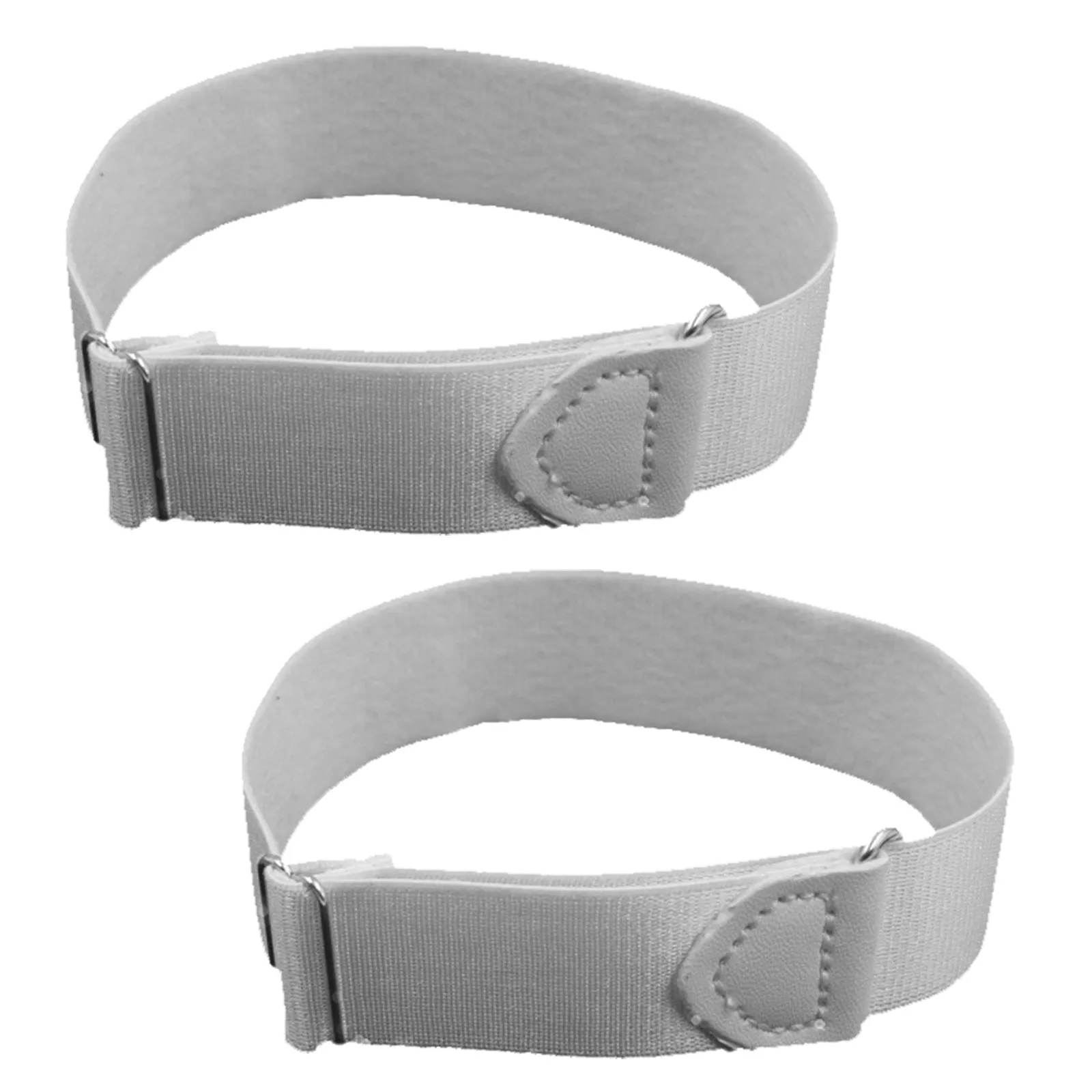 2Pcs Shirt Stay Armband Premium Quality Anti-Slip Shirt Lock Belt Strong Clip Force Unisex for Office Wear Gift Idea