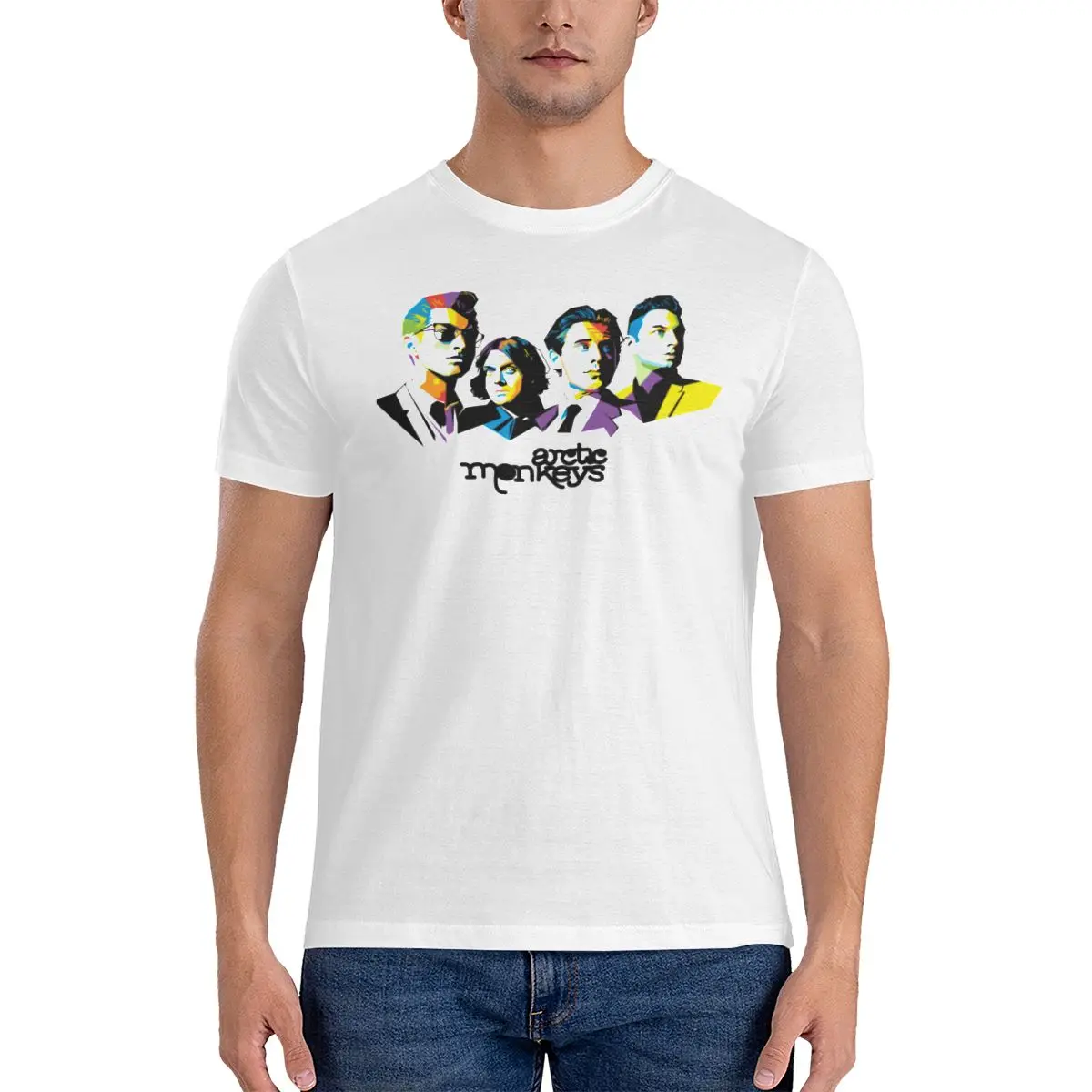 Arctic Monkeys Men's Classic Unisex Cotton T-Shirt for Men & Women, Classic Tee