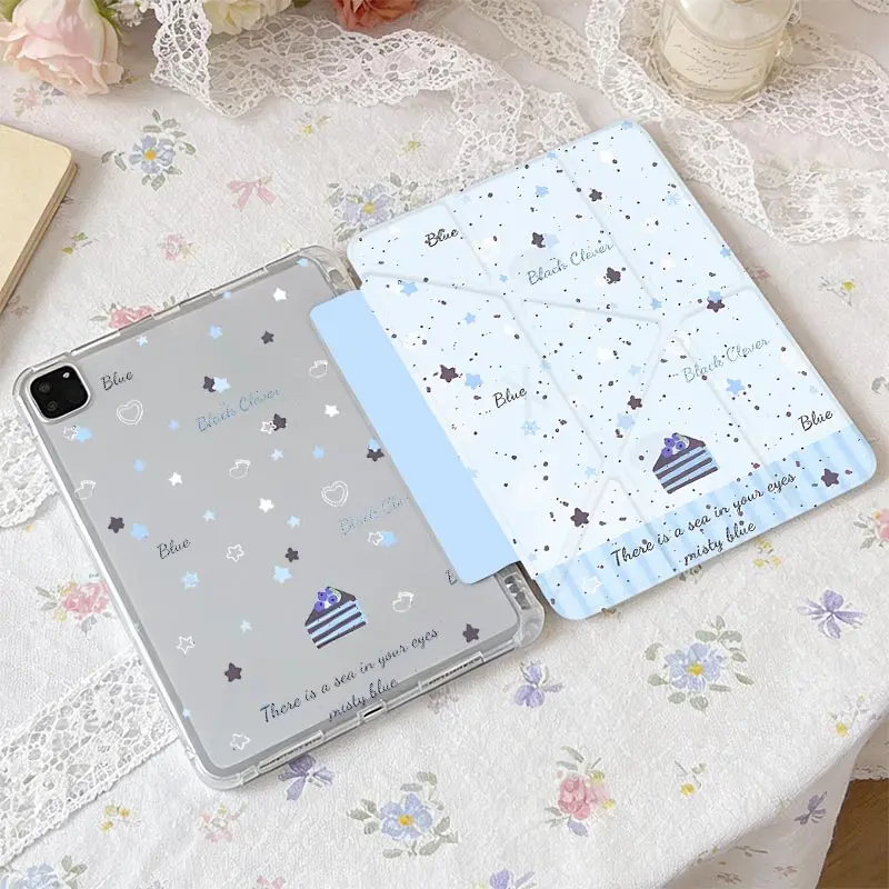 3+Y Multi-Angle Stand Cover For IPad Mini6 8.3 Air3 10.5 Pro11 iPad A16 2025 11th Air11/13 iPad 10.2 7/8/9 4/5th 10.9 10th