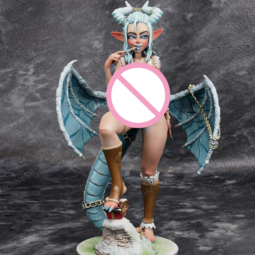 

1/24 NSFW Dragoness Sexy Girl Resin Model Figure Toy Craft Unassembled Miniature Reduction Statue Unpainted Kit ﻿