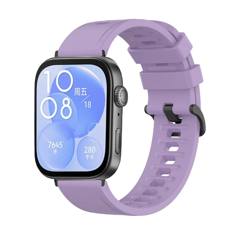 سوار سيليكون لساعة اليد لساعة اليد الذكية 3 ، الرياضة ، لينة ، مريحة ، قابلة للاستبدال ، الملحقات