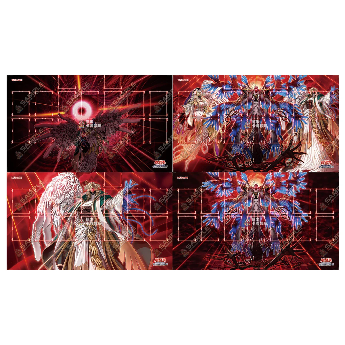 

600X350X2Mm Diy Yu-Gi-Oh! Hecahands Yadel Card Battle Mat Single Player Board Game Card Duel Plate Battle Mat Gift Toys