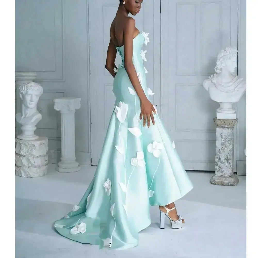 Dress Ankle Length Luxury Birthday Evening Dress Sleeveless Summer Elegant Wedding Party Gowns For Women Arab 2024