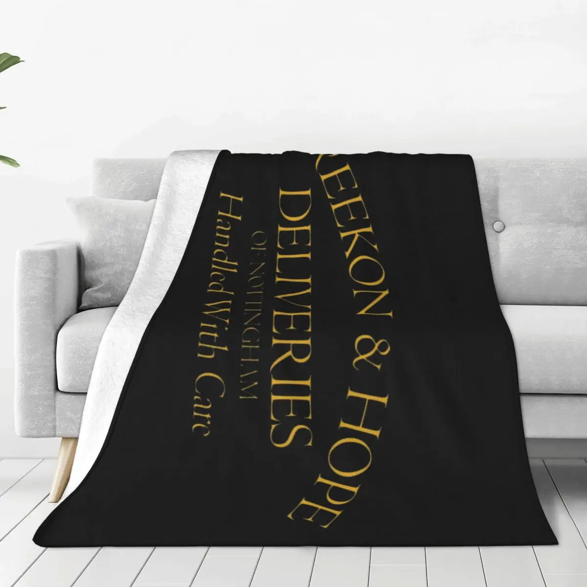 Breekon & Hope Deliveries Blanket Soft Warm Flannel Throw Blanket Cover for Bed Living room Picnic Travel Home Sofa