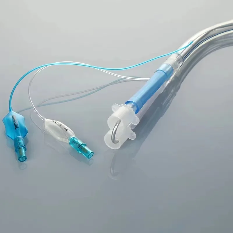 気道管理用ダブルルーメン気管支内視鏡チューブ、CE認証付き気管内チューブ