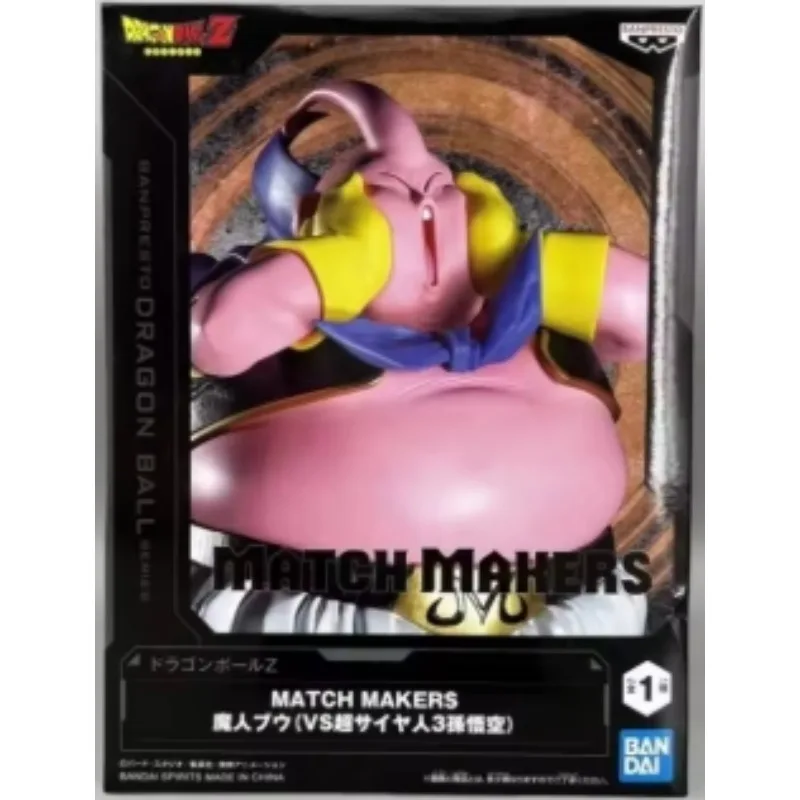 In Stock Original Bandai Banpresto Dragon Ball Z MATCH MAKERS Super Saiyan 3 Majin Buu Prize Figure Anime Collectible Model Toys