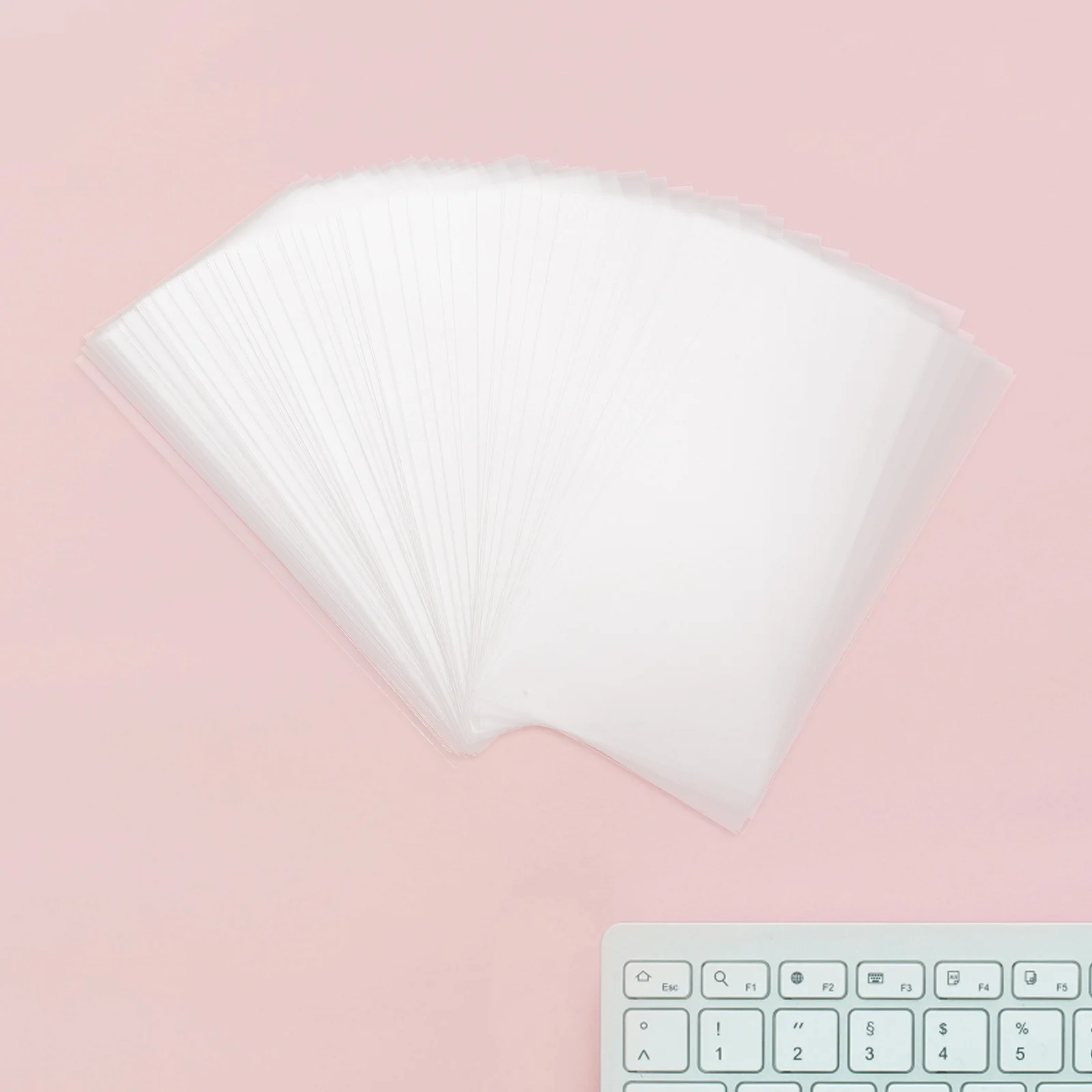 

500 шт., бумажный держатель для денег, прозрачные рукава, протектор, органайзер для банкнот, сумка для денег, рукава для денег, держатель для сбора монет