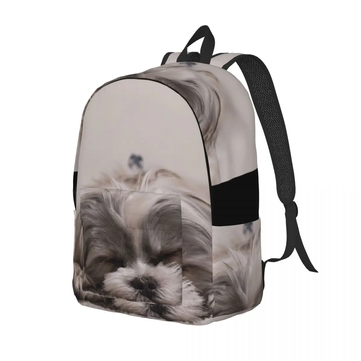 

Shih Tzu Sleeping Backpack Daypack Large Capacity Children BookBag School Bag Shoulder Bags for Men Women