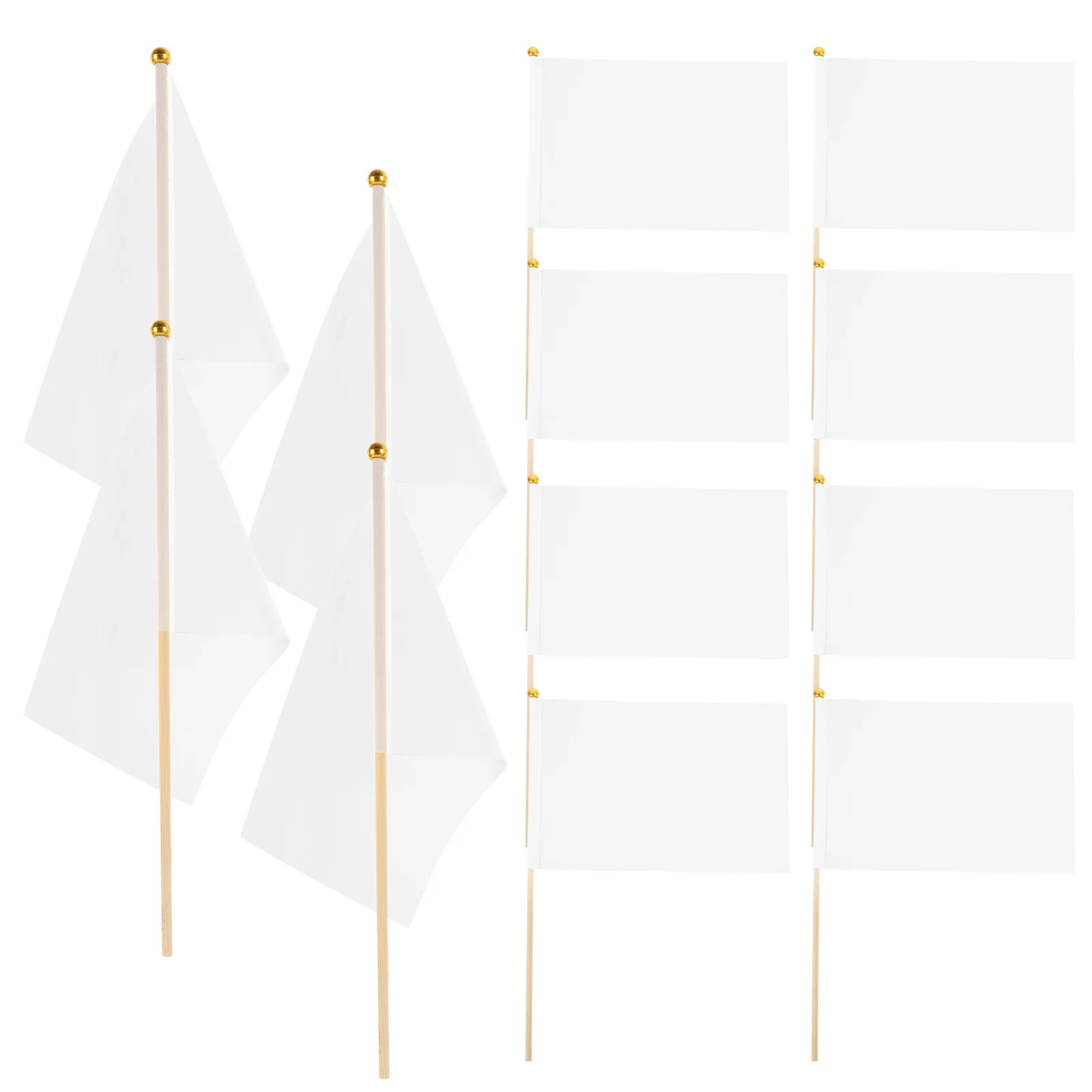 

50pcs Referee Hand Waving Small Flags Mini Handheld Parade Waving Flags For Party Sports Signal Traffic Warning Match