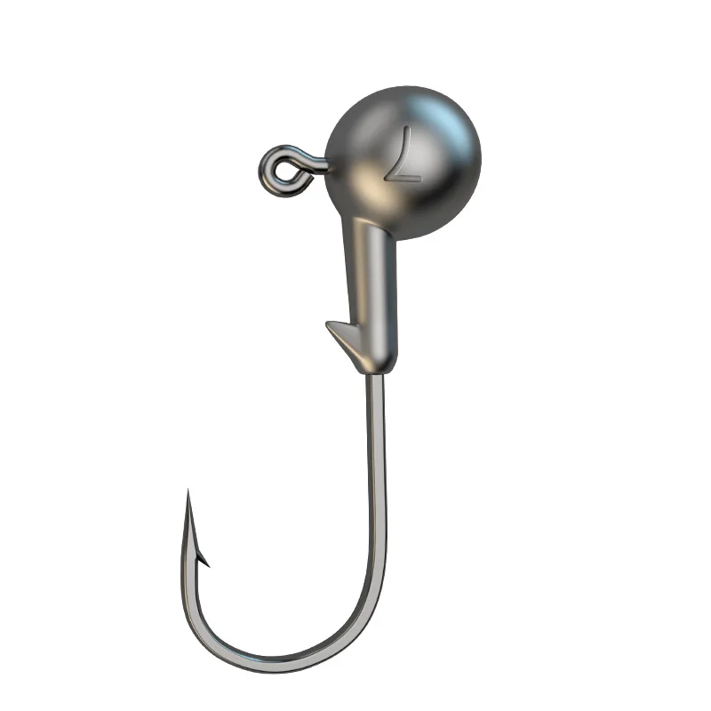 100PCS50PCS/BOX High Carbon Steel Fishhook For River Lake Stream Fishing With Treble Assist Jig Hooks Barbed Design