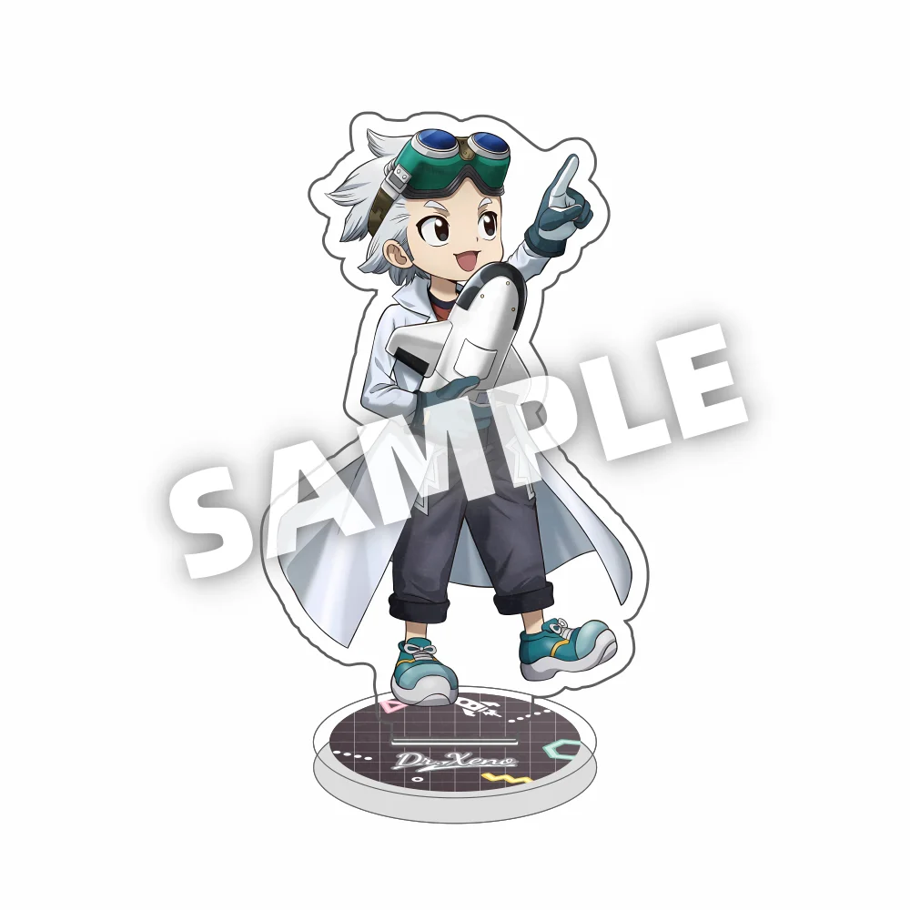 Dr.STONE Ishigami Senkuu Acrylic Stand Figure Clear Board Anime Desk Display Science Theme Room Decor Collection Gift keychain