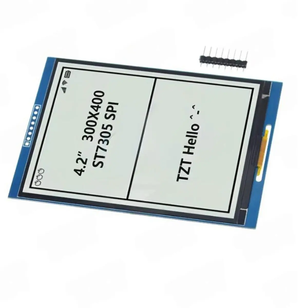 4.2 Inch Mono TFT LCD Display Module 300x400 ST7305 8Pin IPS SPI Interface Monochrome Black White Screen for