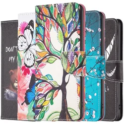 Smart 8 X6525 Flip Case For Infinix Smart 8 Case Painted Pattern Leather Cases on For Etui Infinix Smart8 8 HD Stand Phone Cover