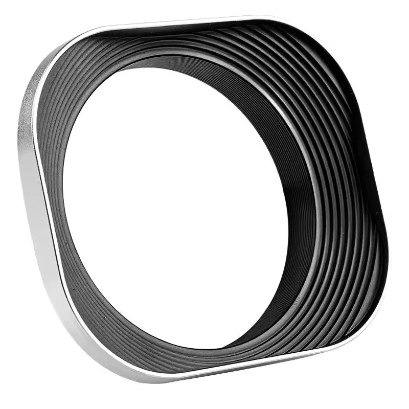 

Square Sunshade Suitable for Sony 28-70 Fuji 16-50/15-45/Sigma 56F1.4/18-50 VizoNobel 28F1.8 Lens Metal Sunshade 52/55/58/62mm