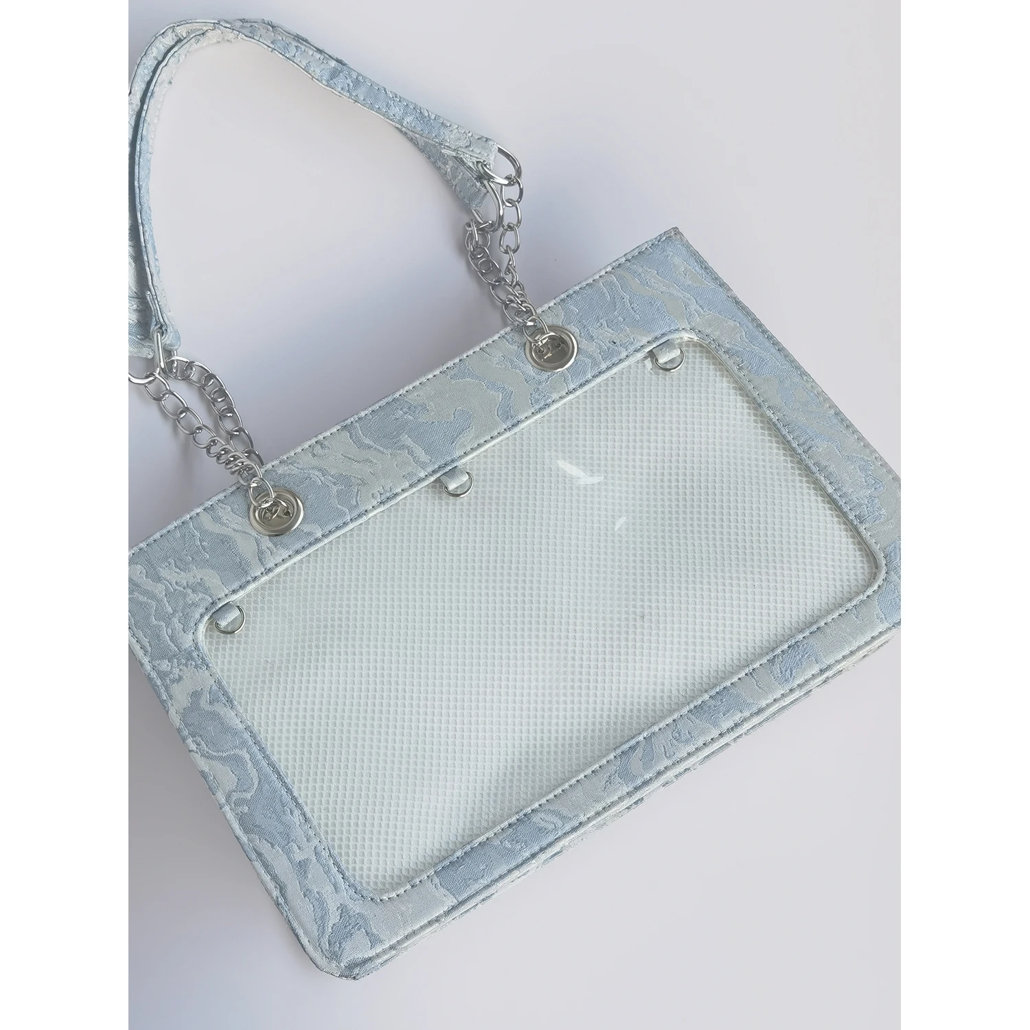 Original National Style Lta Bag Single Shoulder Oblique Span Small Square Bags Women's Chinese Chain Splicing Portable Tote Bags