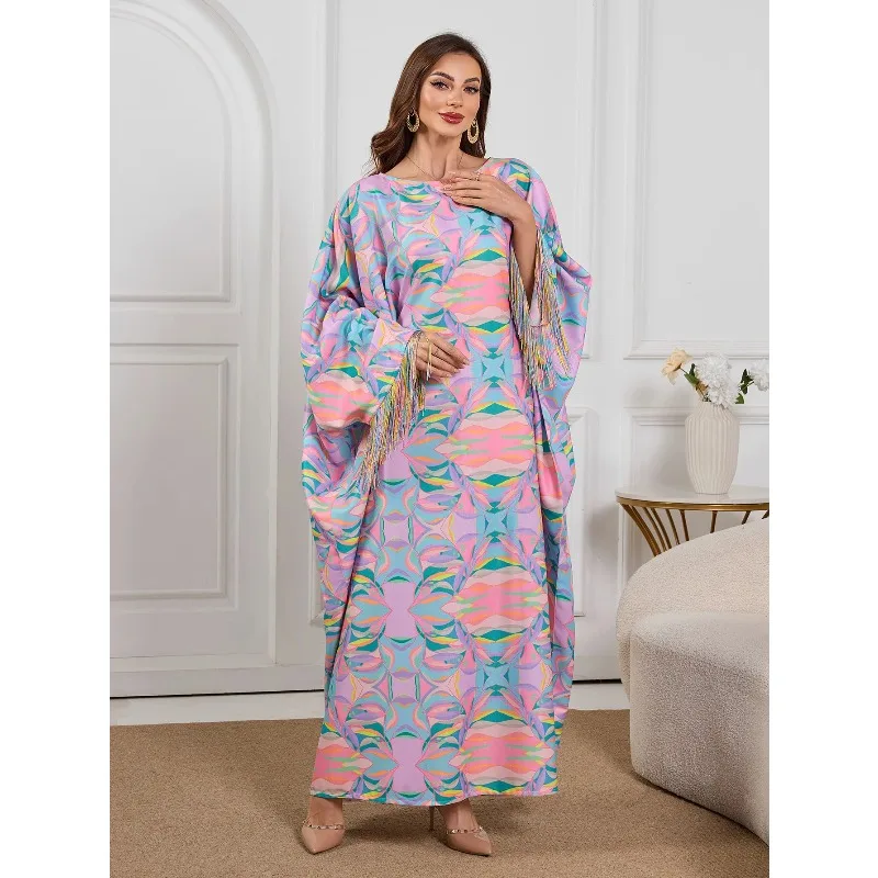 

African Dresses For Women Fashion African Dashiki Abaya Maxi Dress Africa Clothes Dashiki Ankara Dresses 2026 Spring Autumn