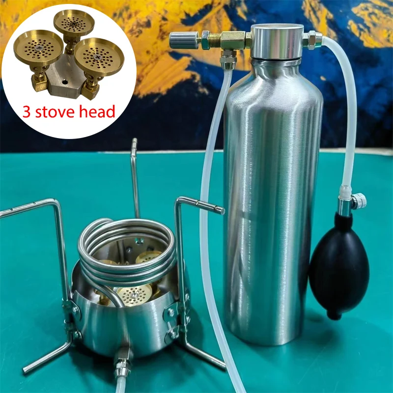 

Outdoor Camping Cooking Multi-fuel Oil Stove Portable Mini Gasoline Stove Liquid Fuel Alcohol Oil Furnace Picnic Burners Stove