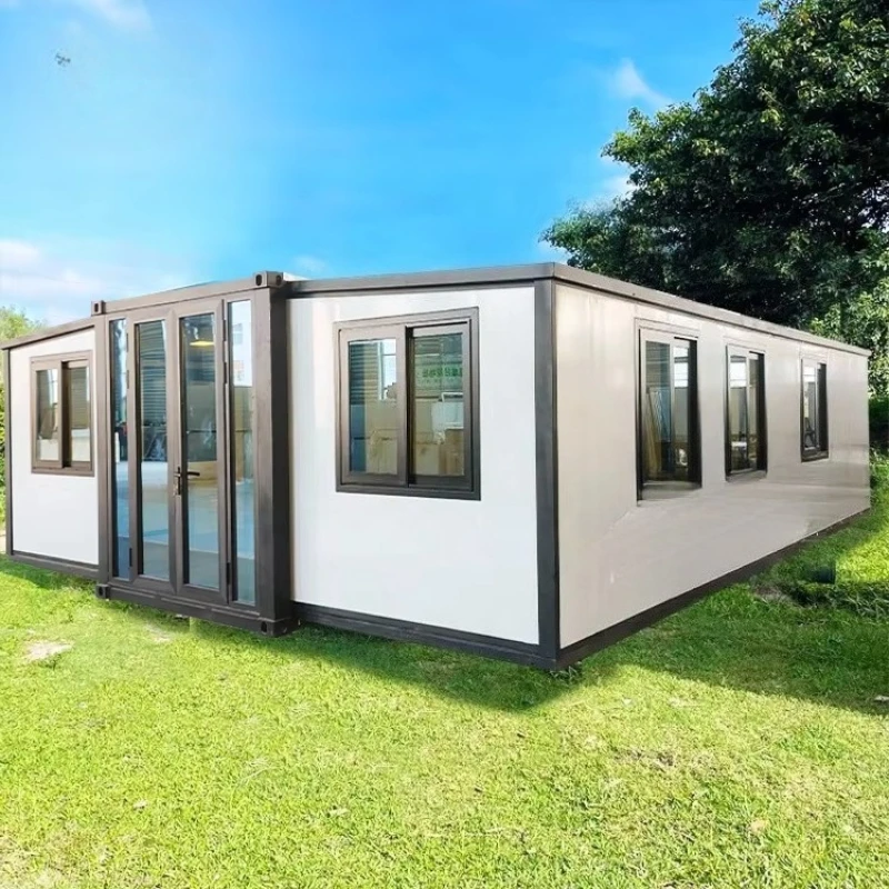 New Container House Models 2-3 Bedroom Prefab Homes with Kitchen & Bathroom 20/40-Foot Modular Houses with Expandable Modules