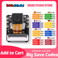 ESP32 S3 Sense ESP32 cam Super Mini Development Board 2.4GHz Wi-Fi, BLE 5.0, OV2640 Camera Sensor, Digital Microphone 8MB