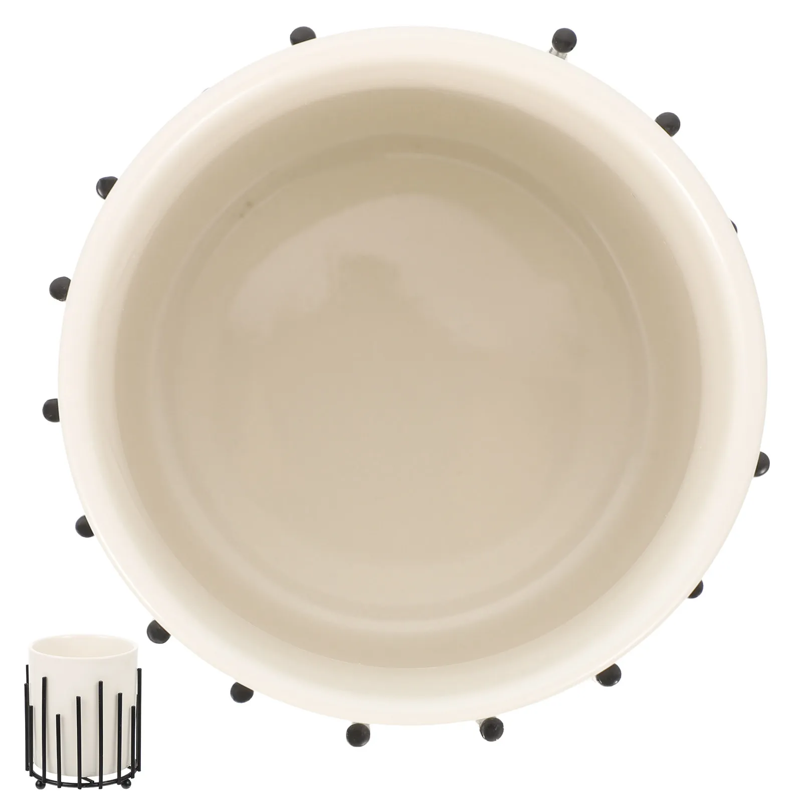 

Металлический органайзер Iron Craft: Прочный настольный держатель для ручек, карандашей, косметики, кистей, канцелярских принадлежностей для школы, офиса, учебной комнаты