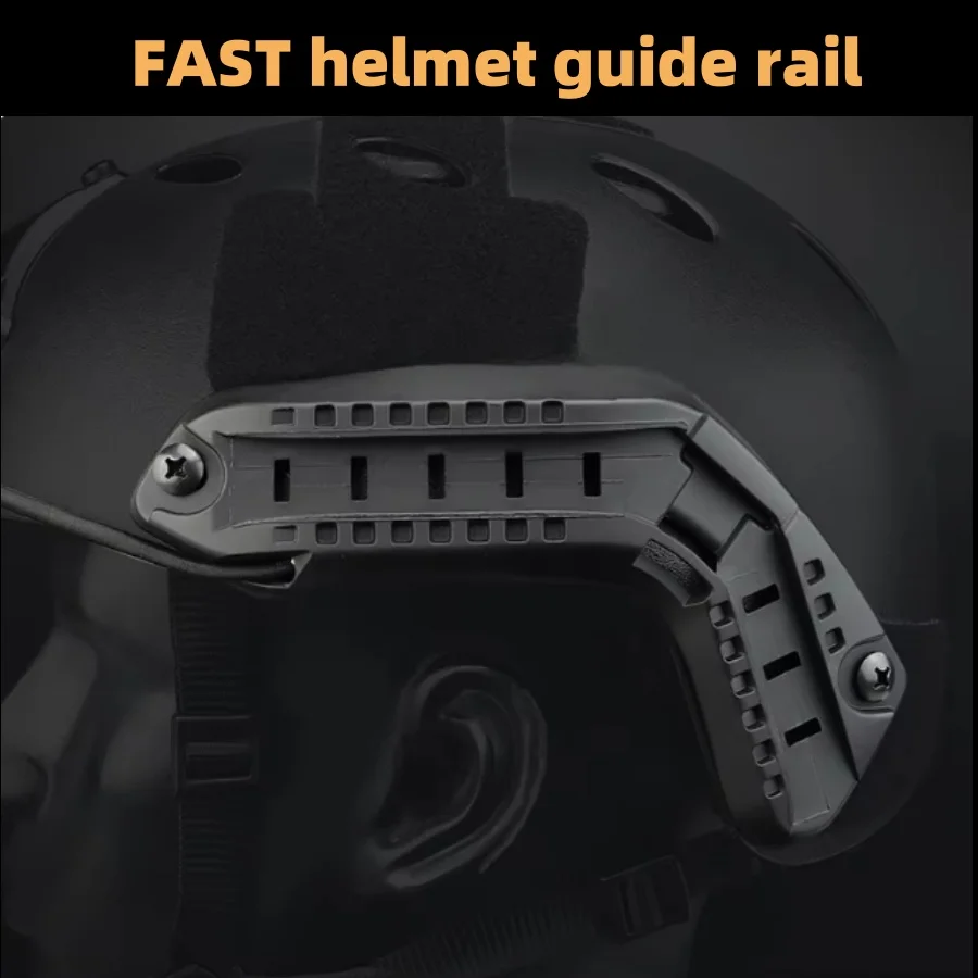 Outdoor Fast Helm Seite Führungs schiene Montage Schiene Fast Helm Zubehör 1 Satz