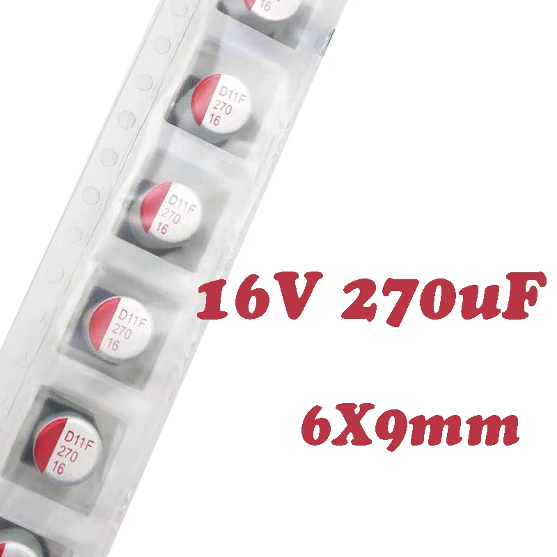 16V270UF 6X9mm AISHI SMD Solid state capacitor/solid polymer capacitor 270uf 16V