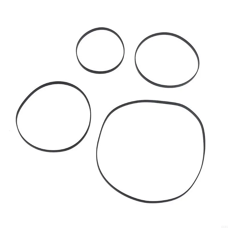 Q5WA Rubber DVD Кассет-магнитофон Turntable ремень ремешка для CD-ROM видео