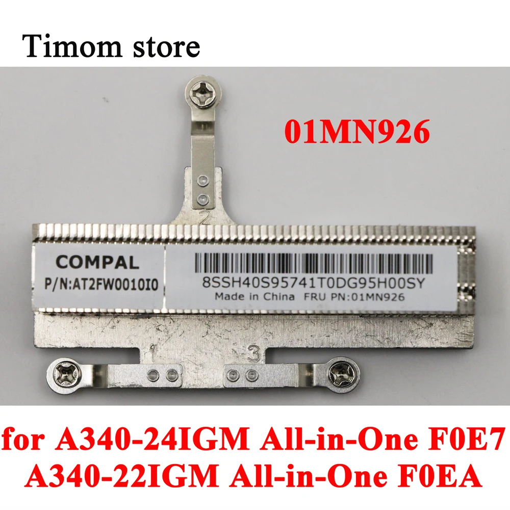 for A340-24IGM All-in-One F0E7 ideacentre A340-22IGM All-in-One F0EA Thermal Kit UMA FRU 01MN926