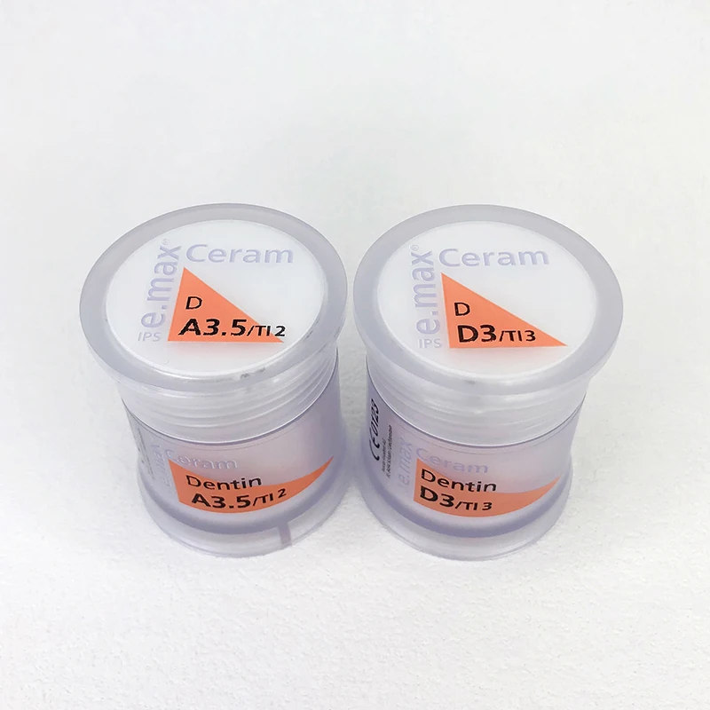 Dental Dentistry Ivoclar IPS e.max Ceram Dentin 20g Dental Porcelain Ceramic Powder Bleach BL1 BL2 BL3 BL4 Dentistry Materials