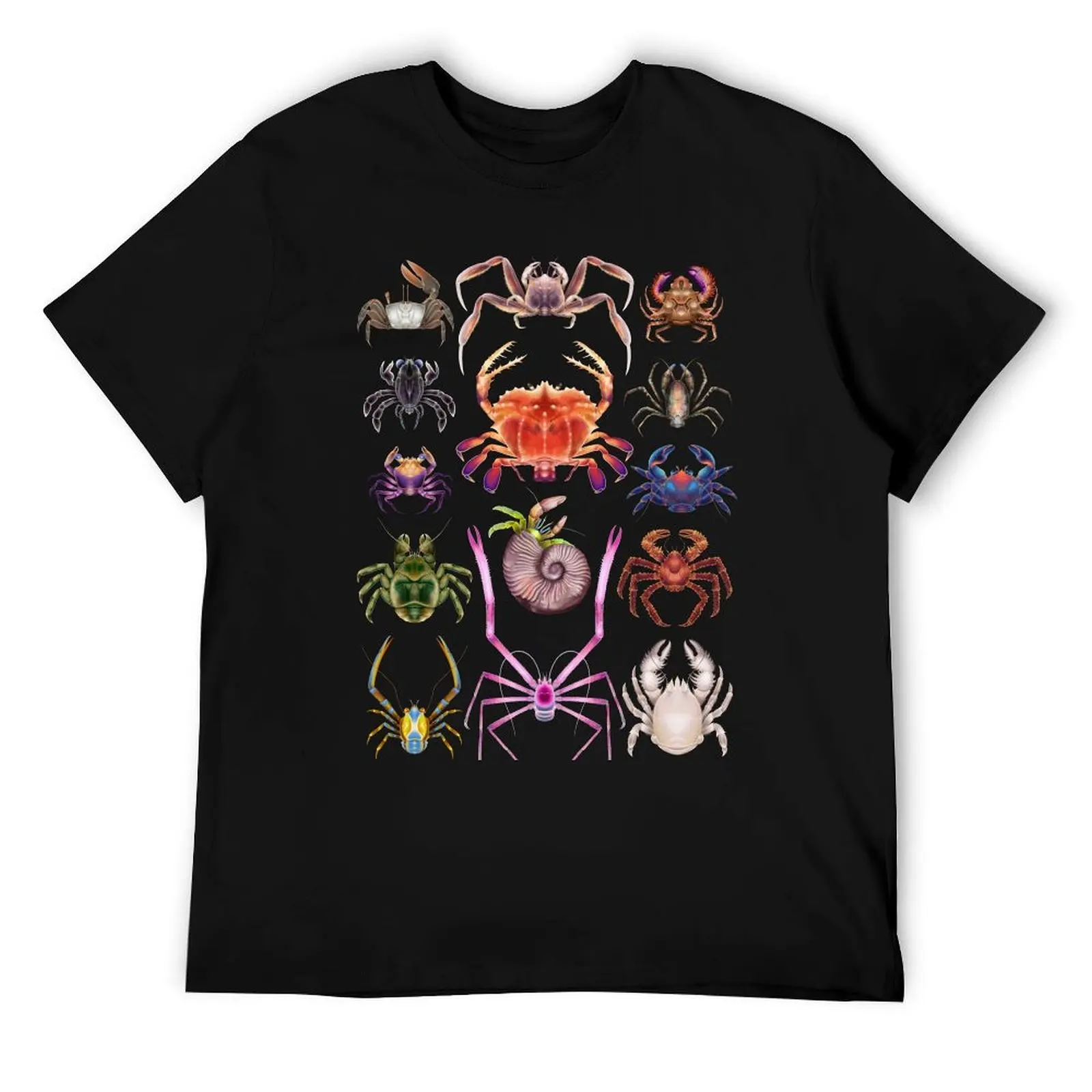

Crabs Plate T-Shirt essential t shirt man t shirt cotton high quality T-Shirt