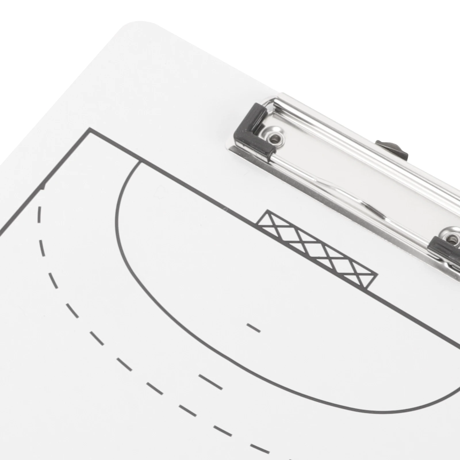 プロバスケットボールコーチングボードキット ドライワイプ戦術クリップボード チームトレーニング ハンドボール用