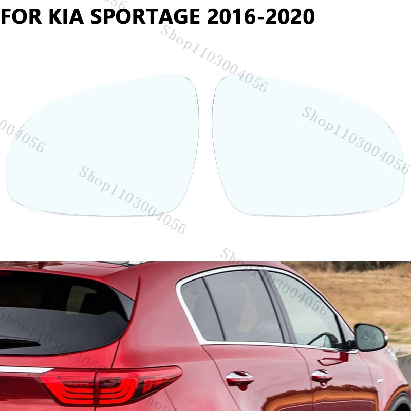 

Car Rearview Mirror Glass Lens Accessories For KIA Sportage 2016 2017 2018 2019 2020 87611-D9020 87621-D9100