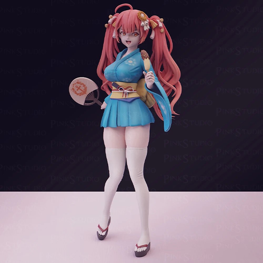 

1:24 Pure Girl Honolulu 3d Printed Model Resin Unpainted Figure Model Kit NSFW Miniature Garage Gk Kits Unassembled Diy Toys